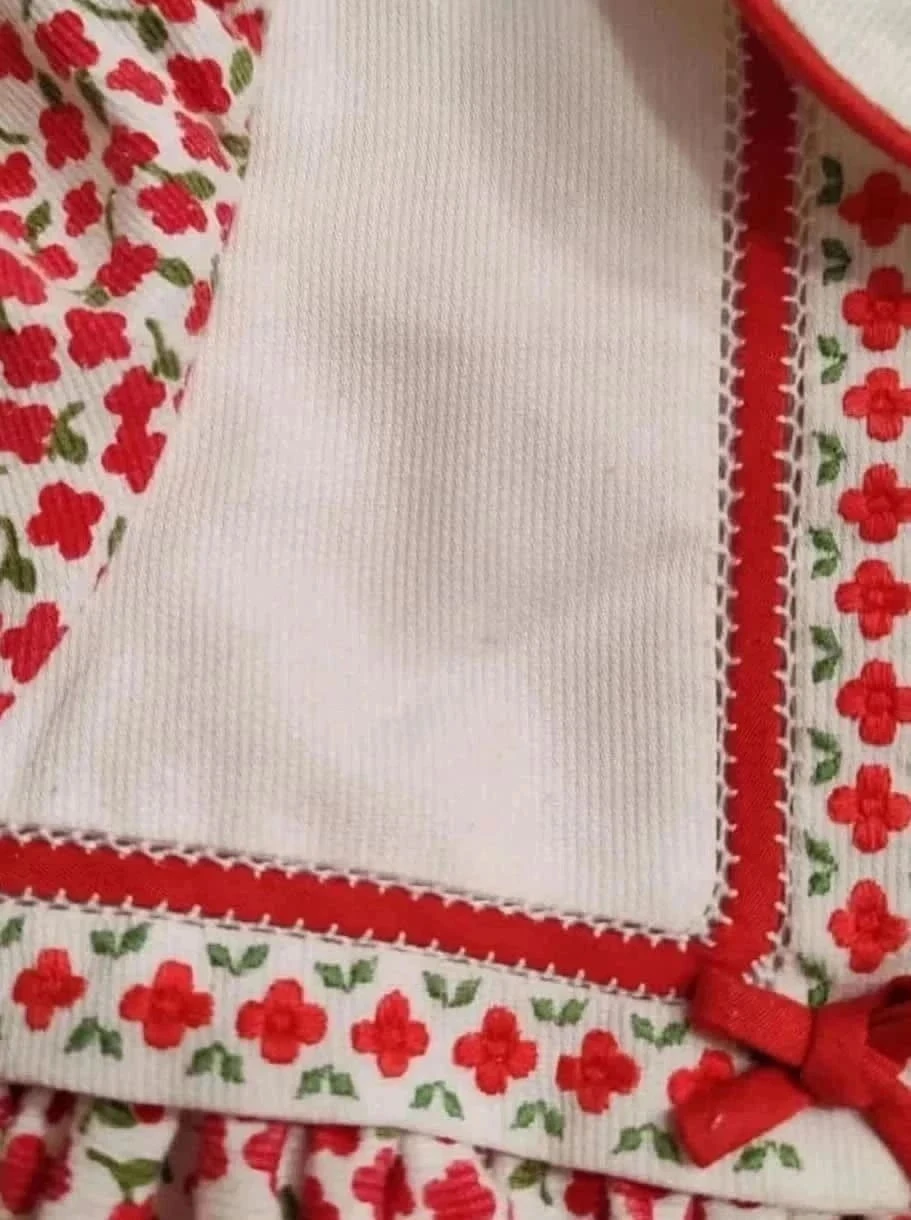 Robe vintage à fleurs pour fille T2 🎀 Robe classique pour enfant 🎀 Vestido niña clásico vintage – photo 3